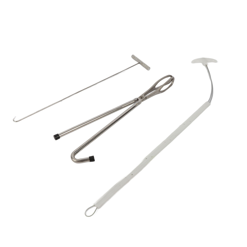 Swine Midwifery Set Tools Stainless Steel Livestock Swine Midwifery Rope Pliers Hook 4661322331065