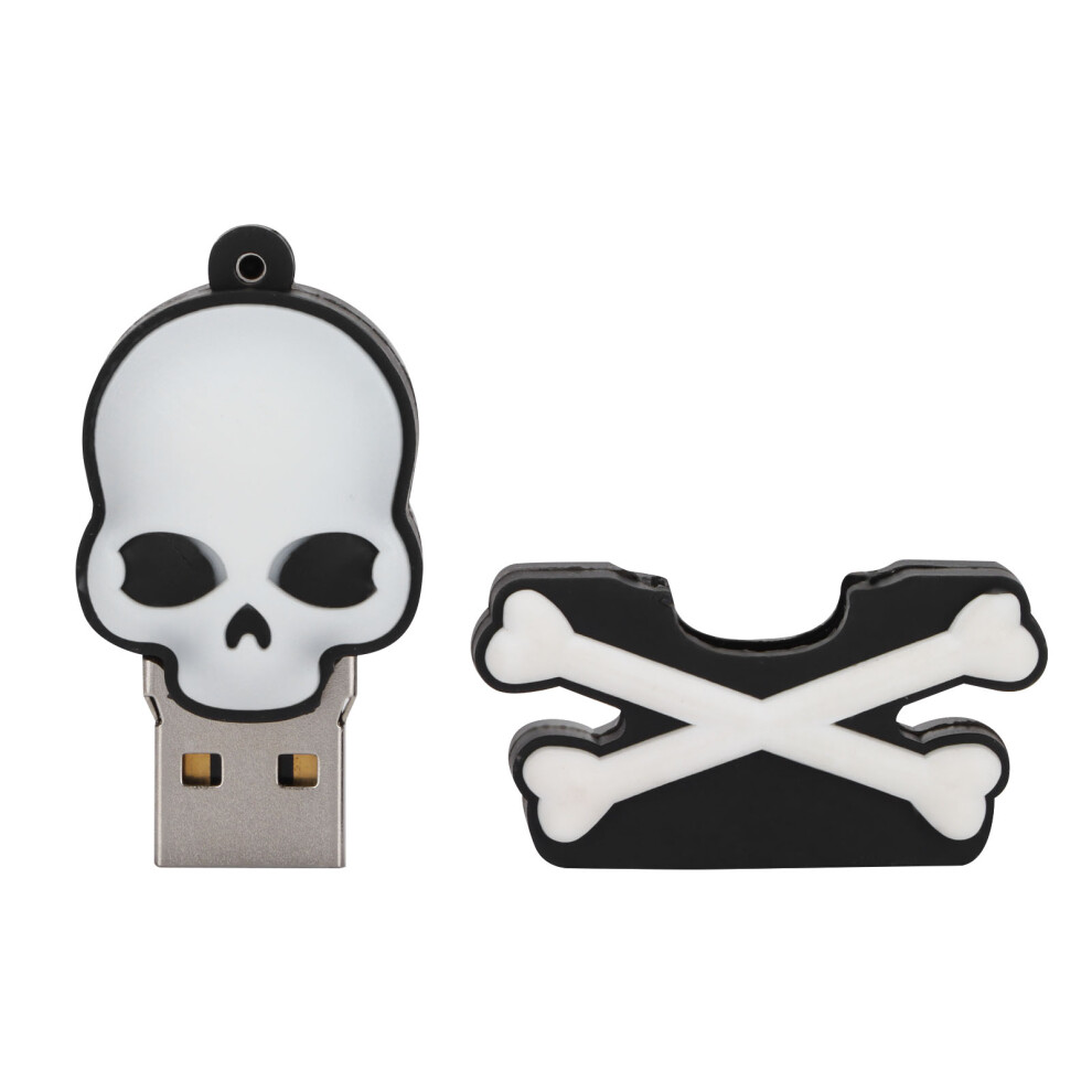 U Disk Skull Personality Novel Gifts Compact Mini U Disk Flash Disk Halloween Gifts32gb 8441322331939