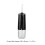 Irrigatore orale portatile da 240 ml 280x58mm Nero 10