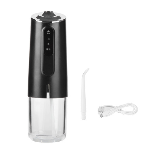 Irrigatore orale portatile da 240 ml 280x58mm Nero 2
