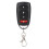 KB-1304A 433 MHz Télécommande compacte noire à 4 touches 75 mAh 15