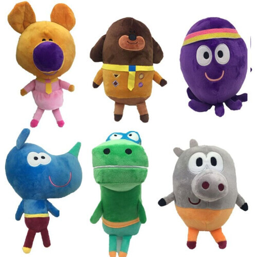 Hey Duggee Squirrel Club Plush Doll Toy 6Pcs