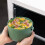 Bento Box grande capacità blu 18x14.5cm a prova di perdite 6