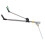 Supporto per aste in acciaio inossidabile da 1,5 m con staffa da 33 cm 1