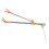 Supporto per canna da pesca 2,1 m Capacità Argento 33 cm 1
