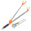 Supporto per canna da pesca 2,1 m Capacità Argento 33 cm 2