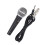 Micro dynamique XLR avec câble de 3 m, fiche 1/4 de pouce 16
