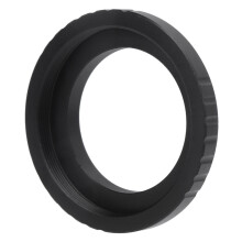 Adaptateur noir SCT femelle vers M42x0.75 T2 mâle 49mm