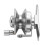 BLT40 Bobina frontale in metallo 2+1 cuscinetti a destra 16