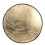 Réflecteur rond de 110 cm, 2 en 1, argent/or 4