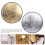 Réflecteur rond de 110 cm, 2 en 1, argent/or 5