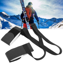 Ski Straps Cushioning Design Adjustable Length Durable Double Plate Strap for Carrying