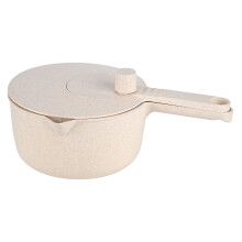 Beige Kunststoff-Salatschleuder 665 g Küchenobst- und Gemüsespüler