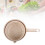 Essoreuse à salade beige, capacité de 23,5 oz (665 g), manuel. 6