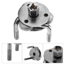 Chiave per filtro olio a tre mascelle in acciaio, Universal Tool