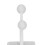 100 pezzi Supporto a parete per rampicanti 3,5 x 2 x 2 cm Bianco 3