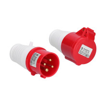 Prise industrielle ZNG-214 16A 3P+E 380/415V IP44