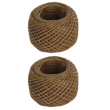 2 pezzi di stoppino di canapa Fibrilia da 1,2 mm x 30 m per lampada a olio fai-da-te