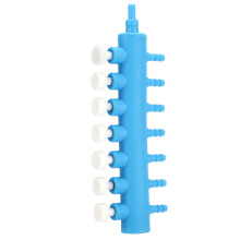 Valvola dell'aria per acquario 1-7 in plastica, 5mm/2mm e 5mm/3mm