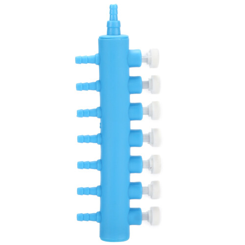 Valvola dell'aria per acquario 1-7 in plastica, 5mm/2mm e 5mm/3mm 1