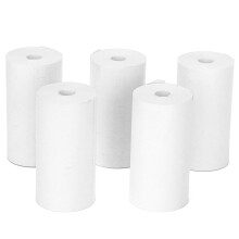 C58A 57x30mm Rullo di carta termica trasparente, anima da 8 mm