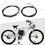 Kit cavi acceleratore e frizione PVC+acciaio per 49cc-80cc 10