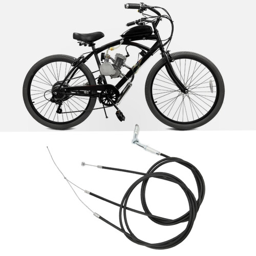 Kit cavi acceleratore e frizione PVC+acciaio per 49cc-80cc 2