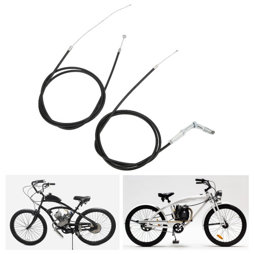 Kit cavi acceleratore e frizione PVC+acciaio per 49cc-80cc