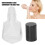 Rollon bottiglia ricaricabile per profumo 8ml tappo nero 7