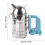 Fumoir de ruche en acier inoxydable 4xAA, 26,3  22,5 cm 9