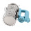 Fumoir de ruche en acier inoxydable 4xAA, 26,3  22,5 cm 4