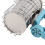 Fumoir de ruche en acier inoxydable 4xAA, 26,3  22,5 cm 12