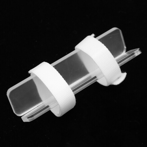 Tutore per dito, protezione in plastica per dita rotte 2