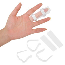 Tutore per dito, protezione in plastica per dita rotte