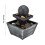 Fontana d'acqua USB a 3V, 16x11.5x11.5 cm, Colore 8