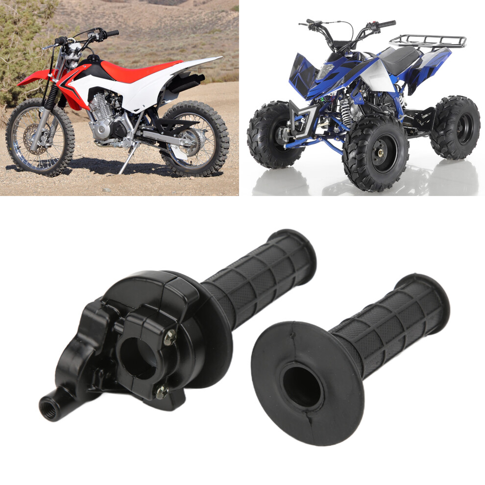 7/8In Twist Throttle Grips With Cable Replacement For Crf Klx Ttr 110 125 150 200 250Cc Dirt Pit Bike 4601322339838