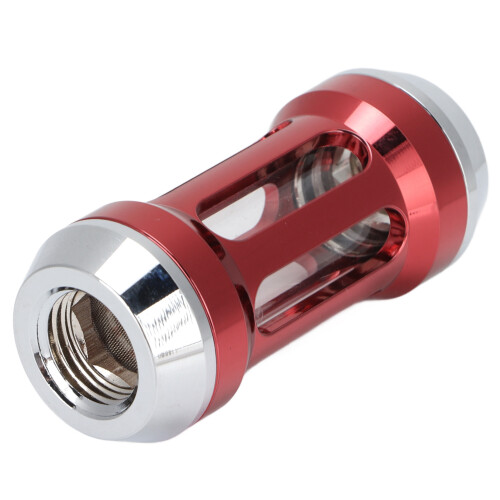 Filtro per raffreddamento a liquido Ottone/Acrilico Argento G1/4