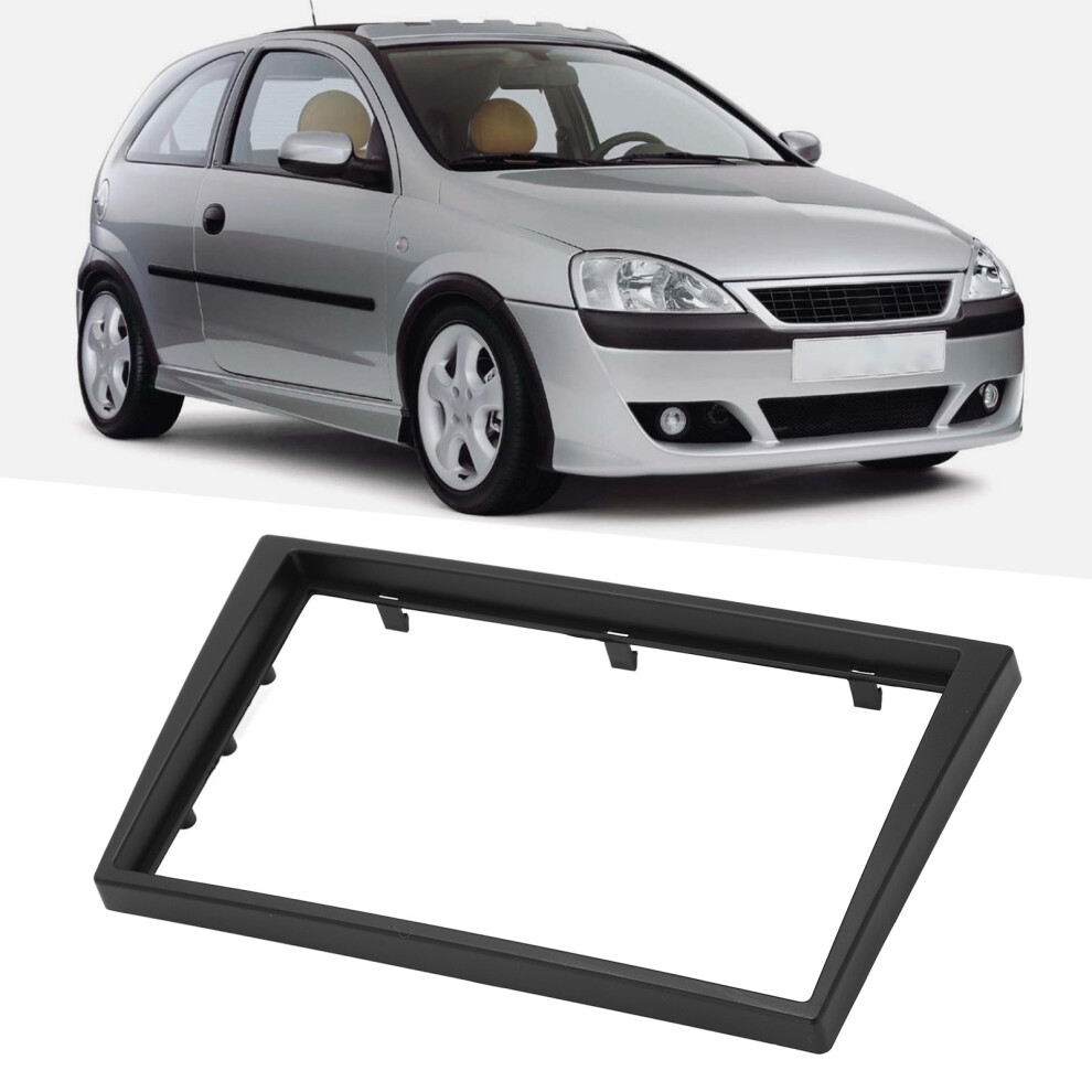 2Din Front Control Cd Radio Fascia Frame Dash Player Panel Replacement For Opel Corsa C 2000Â2006 7891322340409