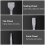 3Pcs Chisel Carbon Steel Scaling Flat Point Rotating Hammer Drill Bits for Tile Concrete WorkRound Handle 5