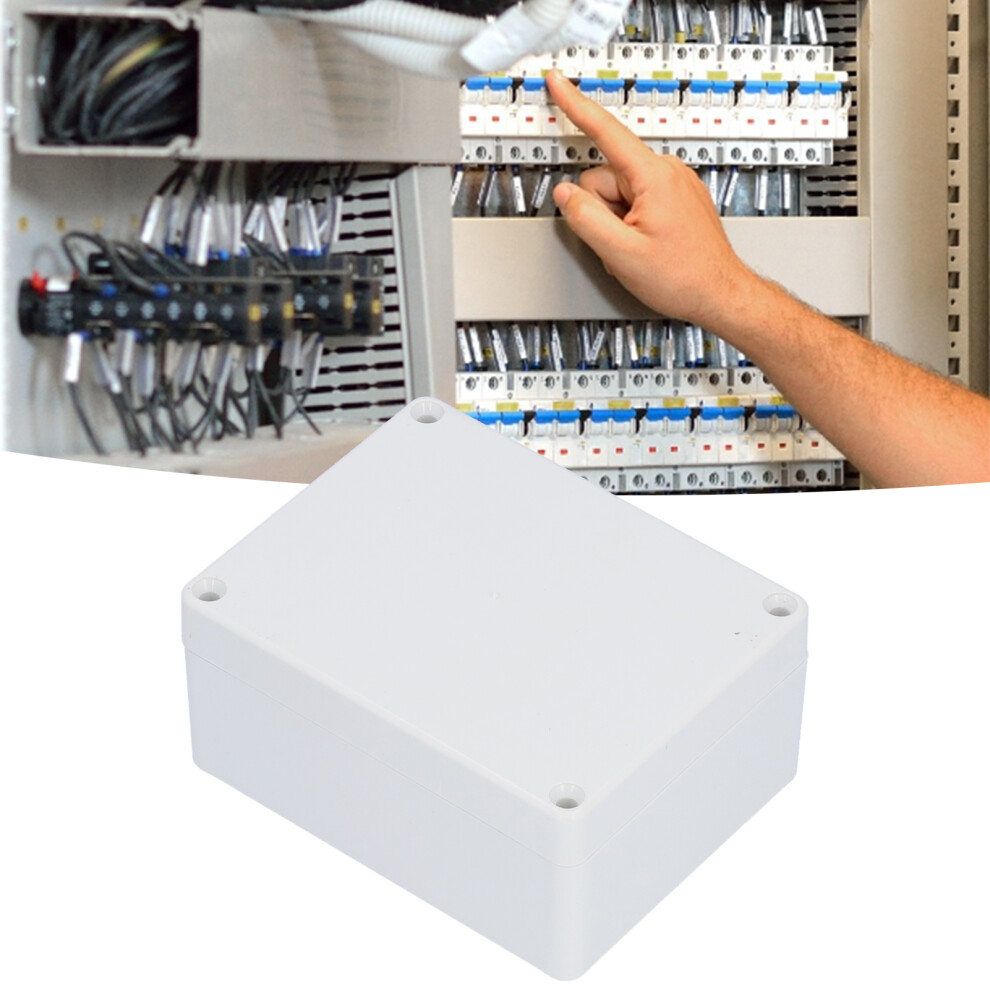 Junction Box Plastic Waterproof Tools Power Wiring Instrument Case For Electronics115x90x55mm 4161322340864