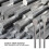 3Pcs Chisel Carbon Steel Scaling Flat Point Rotating Hammer Drill Bits for Tile Concrete Work5 Pit Handle 10