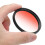 Junestar filtre d’objectif à dégradé rouge multicouches 58 mm 15