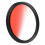 Junestar filtre d’objectif à dégradé rouge multicouches 58 mm 12
