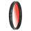 Junestar filtre d’objectif à dégradé rouge multicouches 58 mm 1