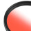 Junestar filtre d’objectif à dégradé rouge multicouches 58 mm 9