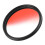 Junestar filtre d’objectif à dégradé rouge multicouches 58 mm 16