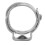 20 pièces de collier de serrage à double fil 10,3-12,8 mm doré 9