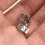 20 pièces de collier de serrage à double fil 10,3-12,8 mm doré 11