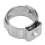 20 pièces de collier de serrage à double fil 10,3-12,8 mm doré 5