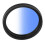 Filtre dégradé bleu 40,5 mm, 27 g 1